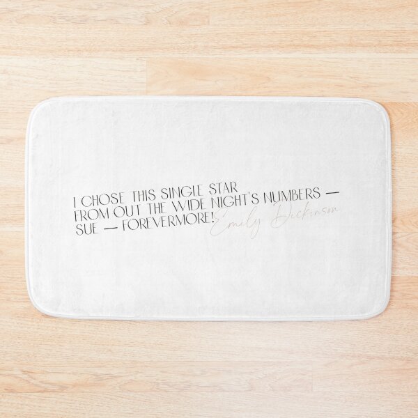Item preview, Emily Dickinson - I choose This Single Star designed and sold by rissidesigns.