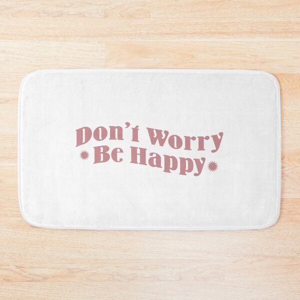 Item preview, Don't Worry Be Happy - Pink designed and sold by kehdesigns.