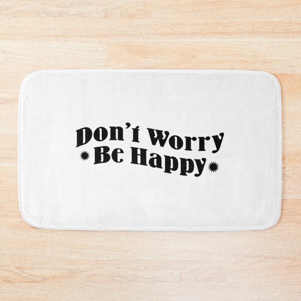 Item preview, Don't Worry Be Happy - Black designed and sold by kehdesigns.