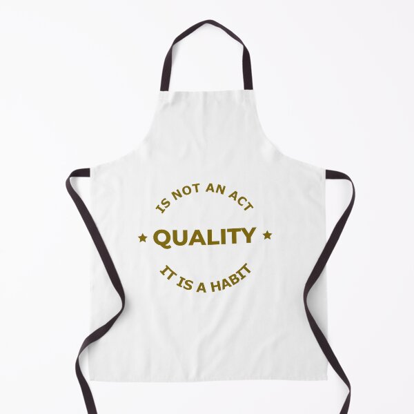 Item preview, quality is not an act it is a habit designed and sold by Morana5.