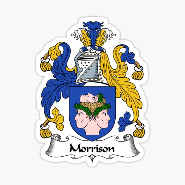 "Morris Coat of Arms / Morris Family Crest" Sticker for Sale by