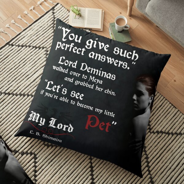 MY LORD: Quote art #2 Floor Pillow