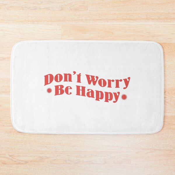 Item preview, Don't Worry Be Happy - Red designed and sold by kehdesigns.