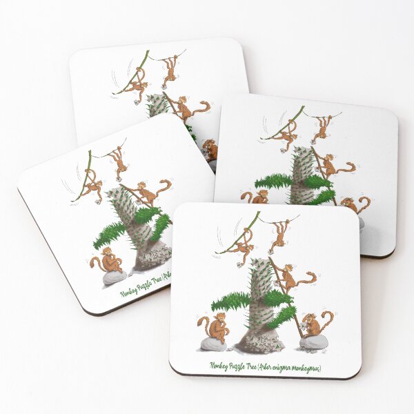 Item preview, Monkey Puzzle Tree (Arbor enigma monkeymus) designed and sold by Taras-Artworld.