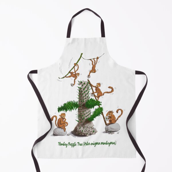 Item preview, Monkey Puzzle Tree (Arbor enigma monkeymus) designed and sold by Taras-Artworld.