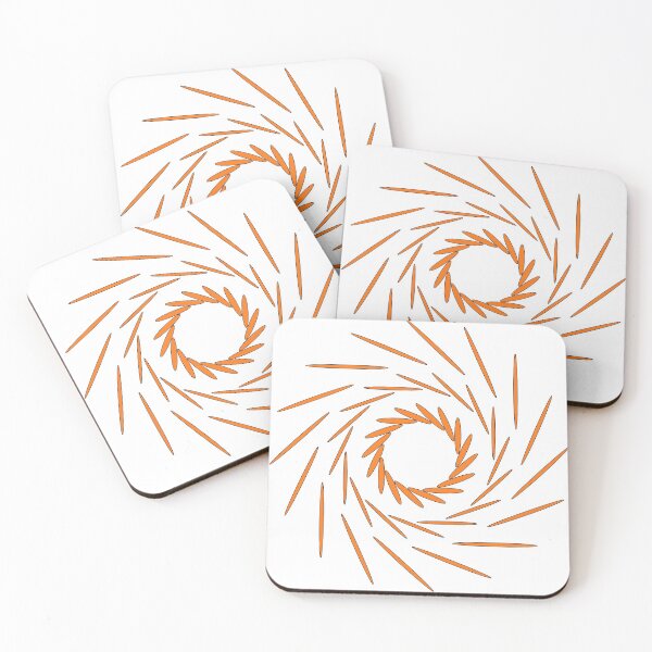 Item preview, Orange Flower Spiral designed and sold by LupuDesigns.