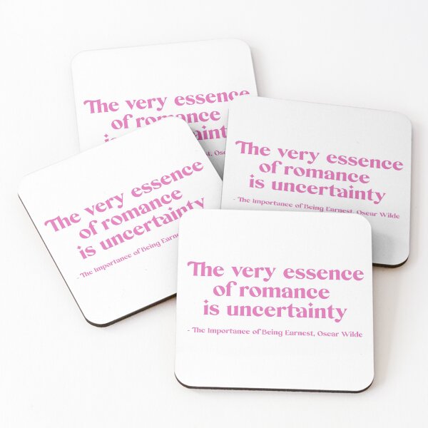 Item preview, The Importance of Being Earnest Quote designed and sold by rissidesigns.