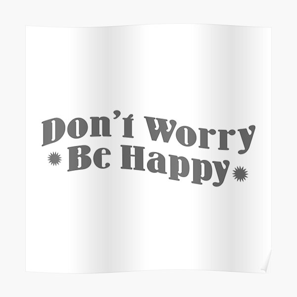 HIME Don't worry. Be happy. シルクスクリーン