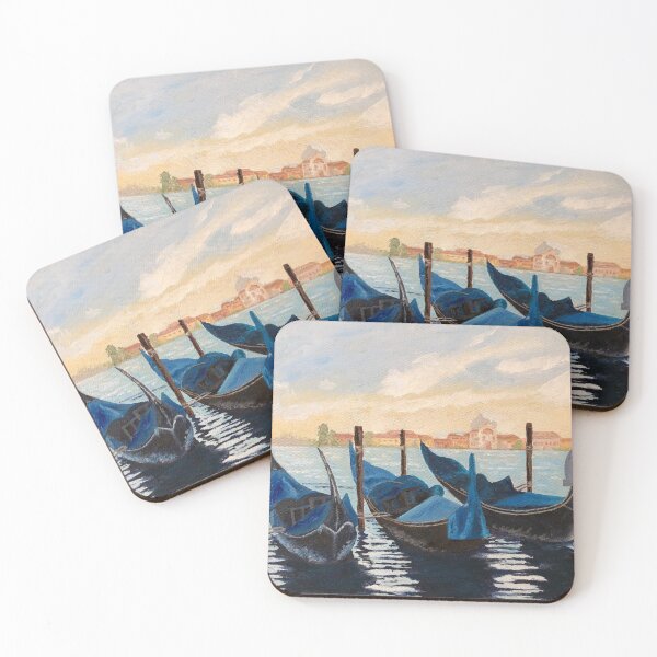 Item preview, Venice Gondolas Painting designed and sold by Danny Cazzato.
