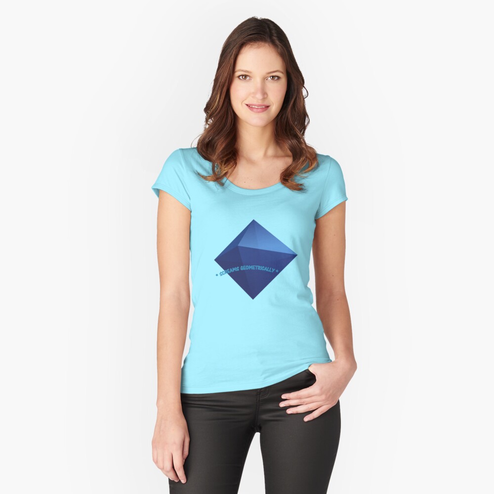 Item preview, Fitted Scoop T-Shirt designed and sold by Shjohn.