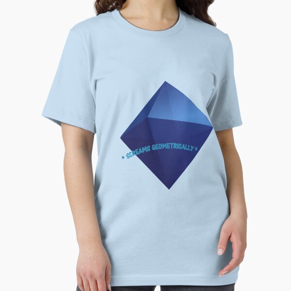 Geometric Screaming Essential T-Shirt