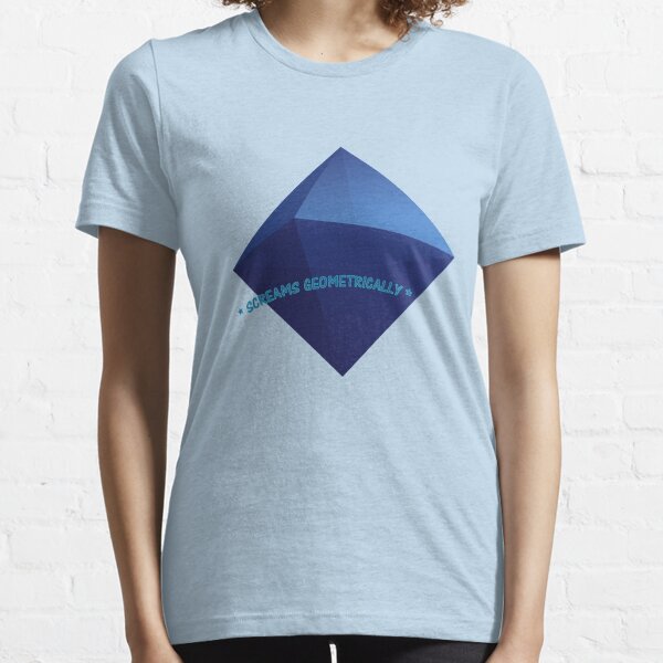 Geometric Screaming Essential T-Shirt