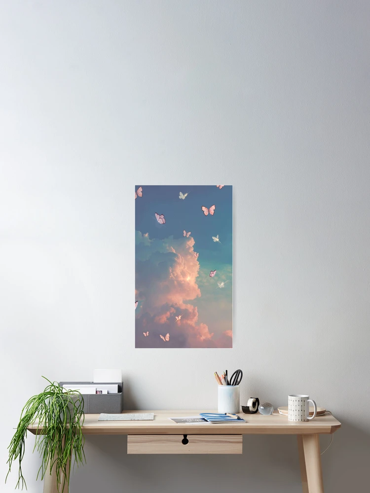 Thumbnail 2 of 3, Poster, Angelic Butterflies designed and sold by ReesDesigns.