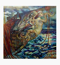 figurehead or ... fishing Photographic Print