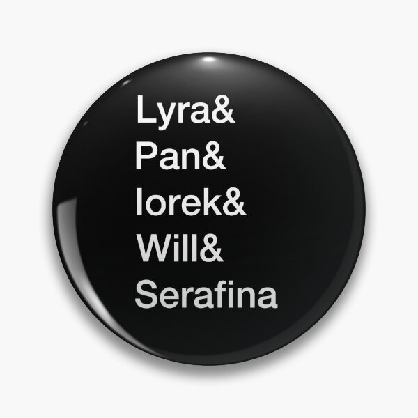 Item preview, His Dark Materials Character Names designed and sold by Inti-Inti.