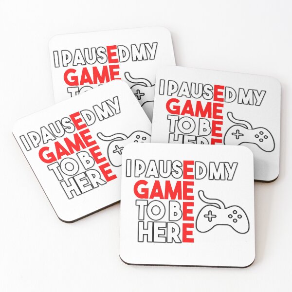 Item preview, I paused my game tobe here designed and sold by Mohamedeinoo.