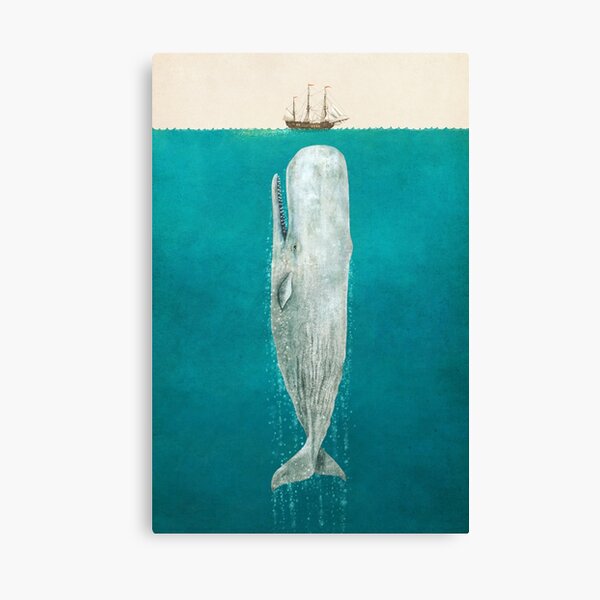 Aperçu de l'œuvre La Baleine - Pleine Longueur - option de couleur créée et vendue par TerryFan.
