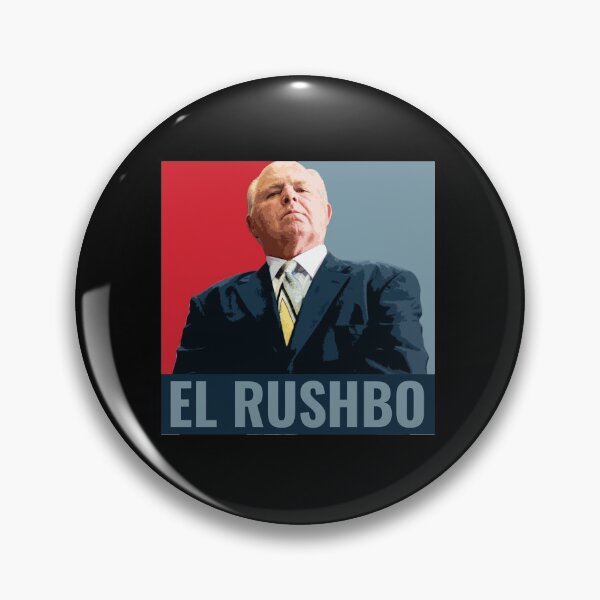Item preview, El Rushbo - king of conservative talk radio Rush Limbaugh art  designed and sold by Artsy Apparels.