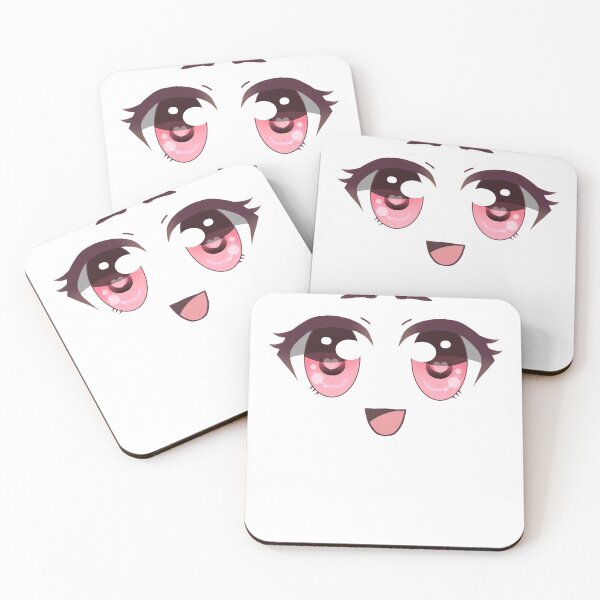 Item preview, Smiling anime girl face designed and sold by Quineveer Alice.