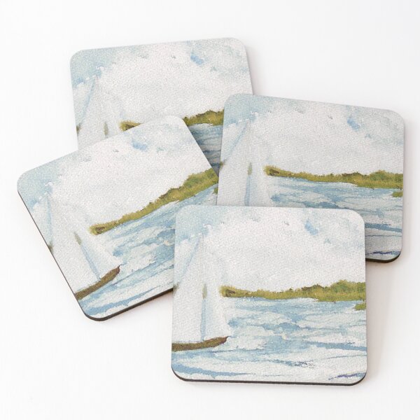 Item preview, Sailing In Watercolor Painting designed and sold by BEDeuel.