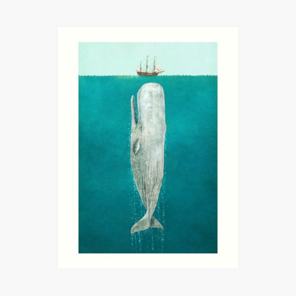 The Whale - Full Length Art Print