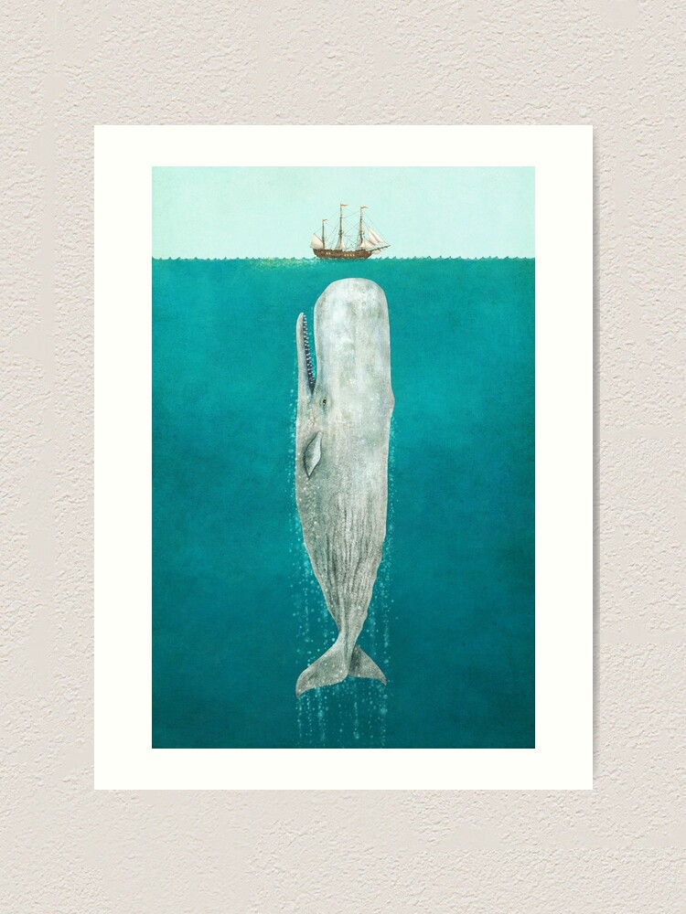 Alternate view of The Whale - Full Length Art Print