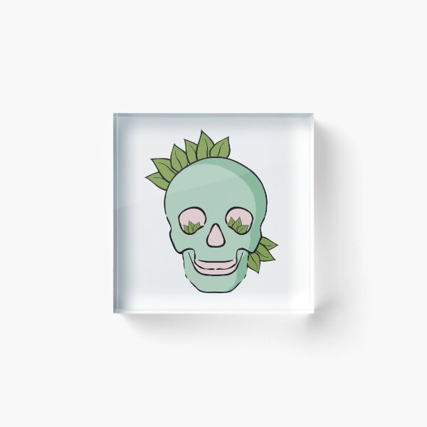 Item preview, Leafy Skull designed and sold by penelopezal.