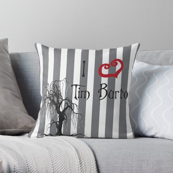 J'aime Tim Burton Coussin