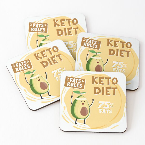 Item preview, Keto Diet, "FAT "Rules, 75% Fats designed and sold by Anako Design.