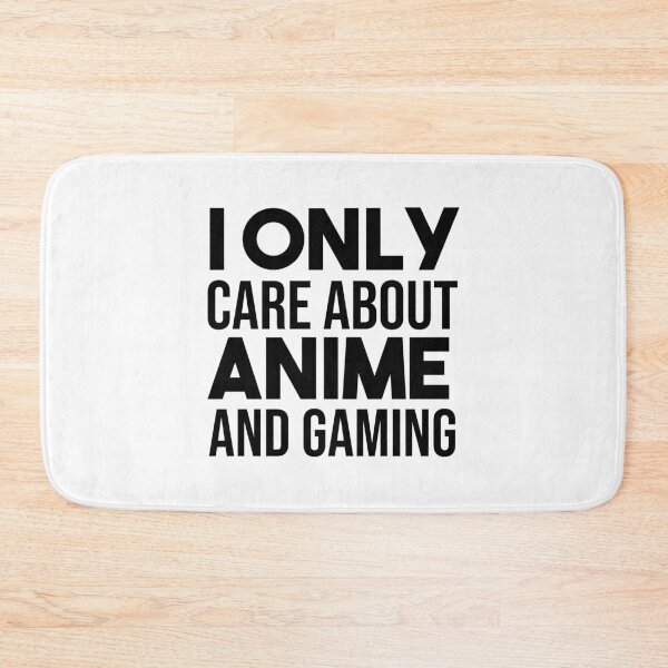 Item preview, I Only Care About Anime And Gaming designed and sold by jacks-tees.