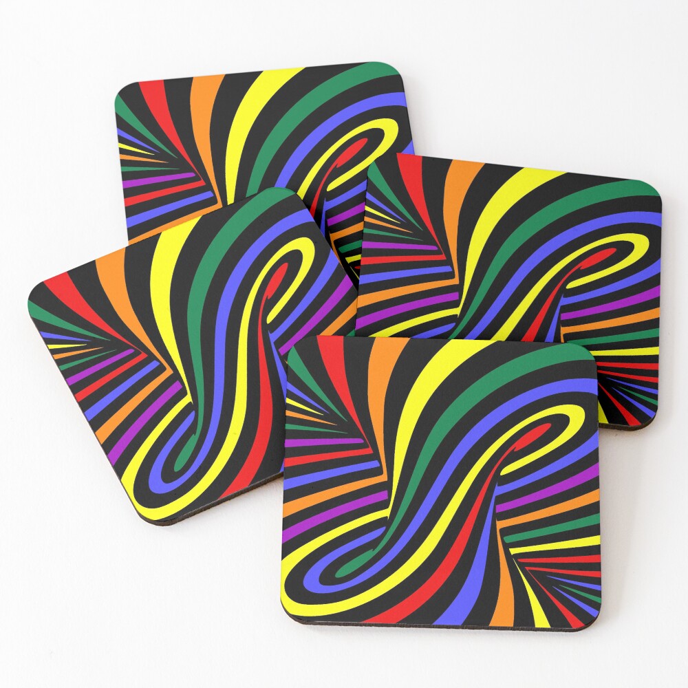 Item preview, Coasters (Set of 4) designed and sold by rainbowarray.