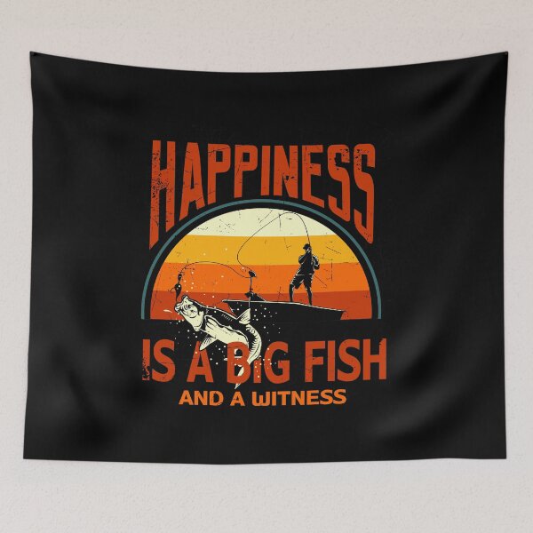 Item preview, Happiness Is a Big Fish And a Witness designed and sold by NajoFashions.