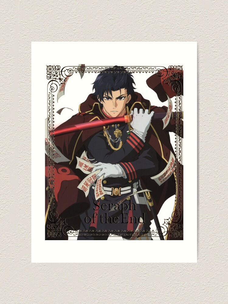 Guren Ichinose Seraph of the end Anime Sticker for Sale by Spacefoxart