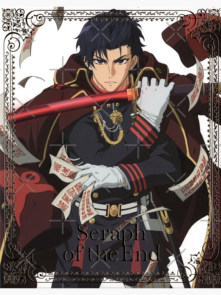 Guren Ichinose - Box Owari no Seraph Anime - Seraph of the End - Vampire  Reign Greeting Card for Sale by shizazzi