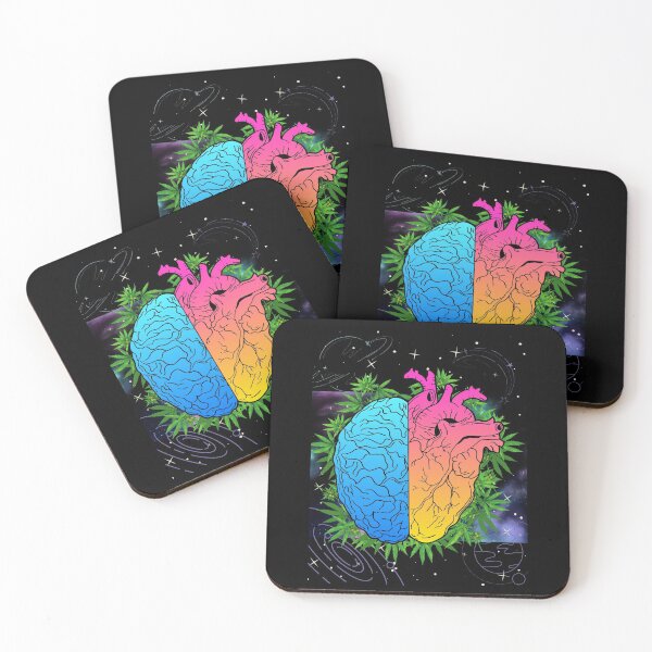 Item preview, Cannabis Brain in the Universe | Smart Successful Stoner | Spiritual Weed |  designed and sold by AlfaEcho.