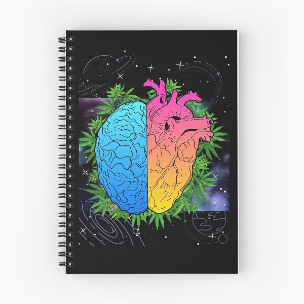 Item preview, Cannabis Brain in the Universe | Smart Successful Stoner | Spiritual Weed |  designed and sold by AlfaEcho.