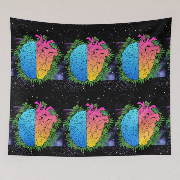 Item preview, Cannabis Brain in the Universe | Smart Successful Stoner | Spiritual Weed |  designed and sold by AlfaEcho.