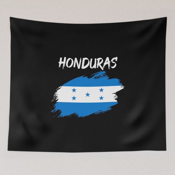 Item preview, Honduras Honduran flag flag designed and sold by GeogDesigns.