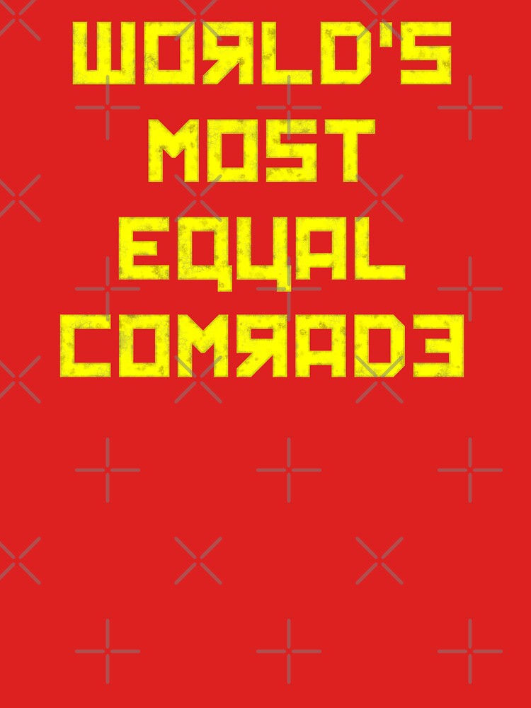 Thumbnail 7 of 7, Classic T-Shirt, World's Most Equal Comrade designed and sold by SolarCross.