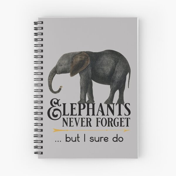Item preview, Elephants never forget designed and sold by sandpiperstudio.