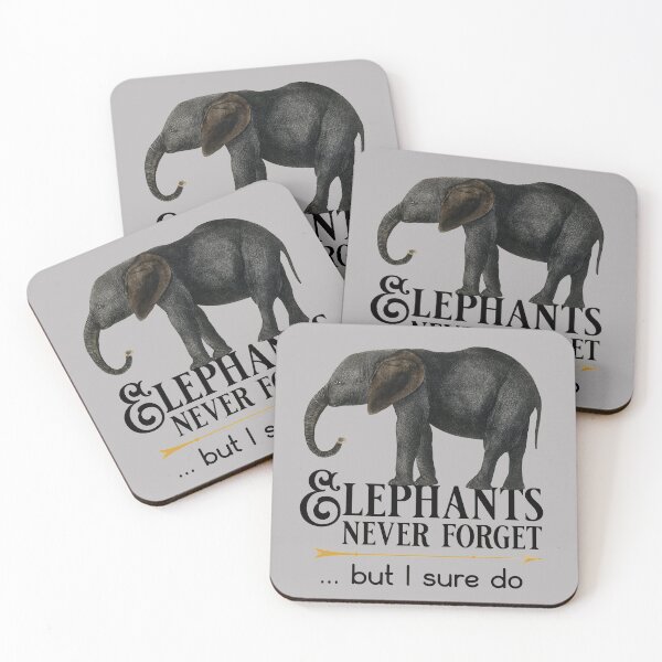 Item preview, Elephants never forget designed and sold by sandpiperstudio.