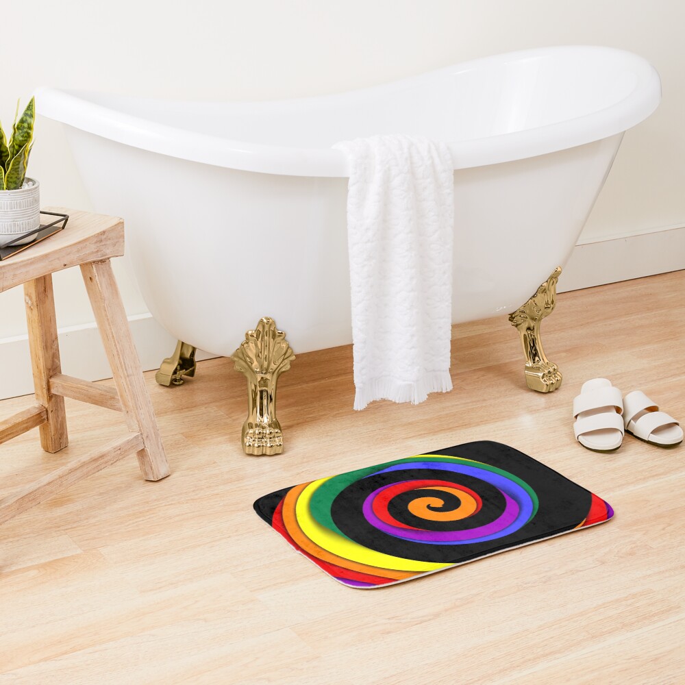 Item preview, Bath Mat designed and sold by rainbowarray.