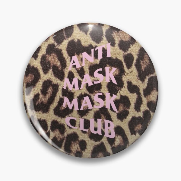Item preview, Anti Mask Mask Club (Pink Leopard) designed and sold by MonarchMerch.