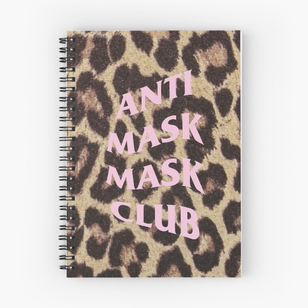 Item preview, Anti Mask Mask Club (Pink Leopard) designed and sold by MonarchMerch.