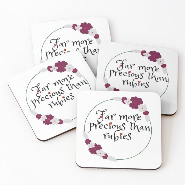 Item preview, Far more precious than rubies designed and sold by Believer's  Hub.