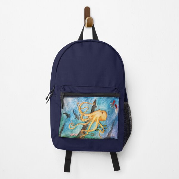 Item preview, Ocean Blue Giant Squid  designed and sold by JeysArtDesign.