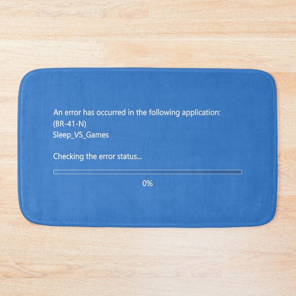Item preview, Human error - Sleep vs Games designed and sold by jc007.