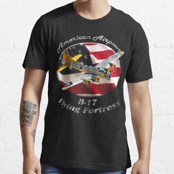 B-17 Flying Fortress American Airpower Essential T-Shirt