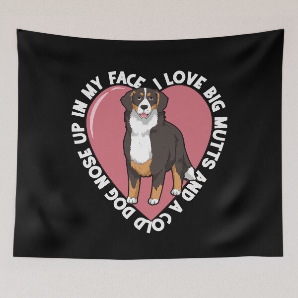Item preview, I love big mutts and a cold dog nose up in my face designed and sold by FalkDania.