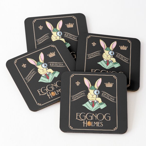 Item preview, Detective Eggnog Holmes Egg Hunt Easter designed and sold by 99vectors.